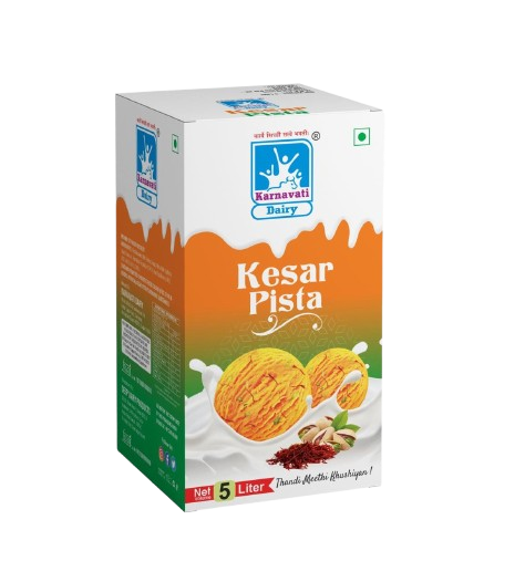 Kesar Pista Ice Cream